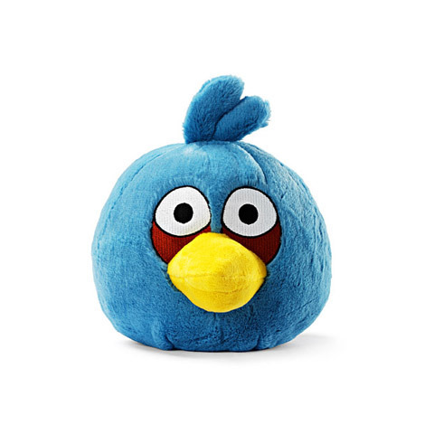 Angry Birds Plush on Angry Birds Blue Bird Plush Toy With Sound   20cm 8    Ebay